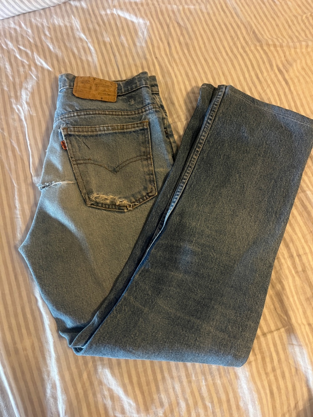 Vintage Levi’s Orange Tab w/ Patches
